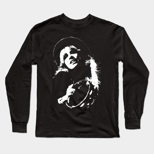 Stevie Nicks Long Sleeve T-Shirt by ChrisShotFirst